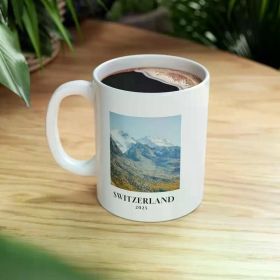 11 Oz White Ceramic Coffee Mug Mug with Fun Photo Print Design - The Perfect Couple Gift for Valentine'S Day,